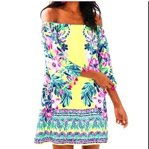 RARE HTF NWT Lilly Pulitzer Payge Dress, rare, size XXS Bauble Yellow